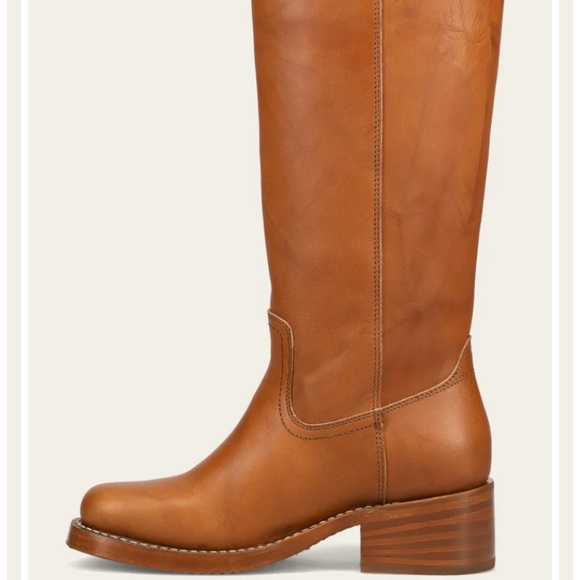 🍊 Frye Cognac Campus Boots 🍊 - Picture 3 of 11